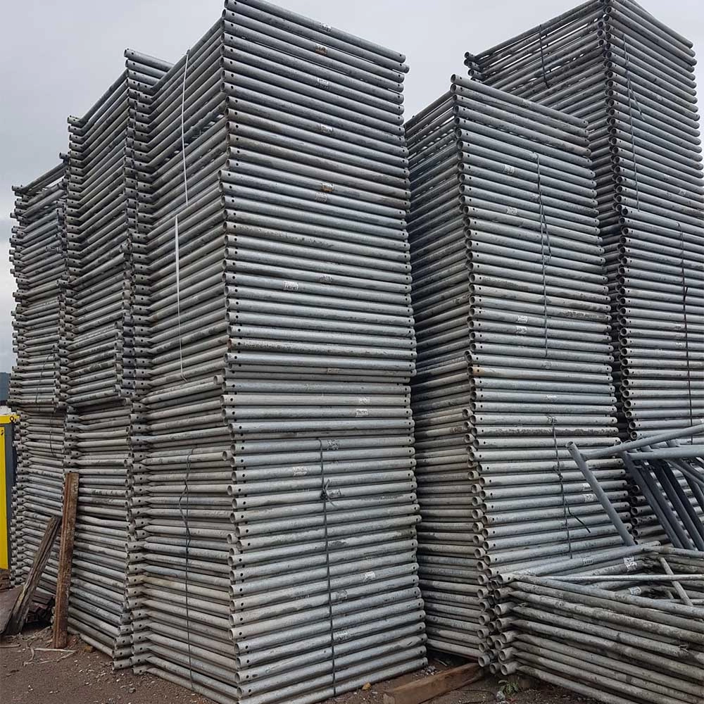 SIFIR (H) TİPİ 1.000 m2 GALVANİZLİ İSKELE TAKIMI TSE EN12810-1  ( REZERVE EDİLDİ )